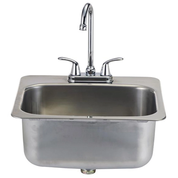 Stainless Steel Sink & Faucet